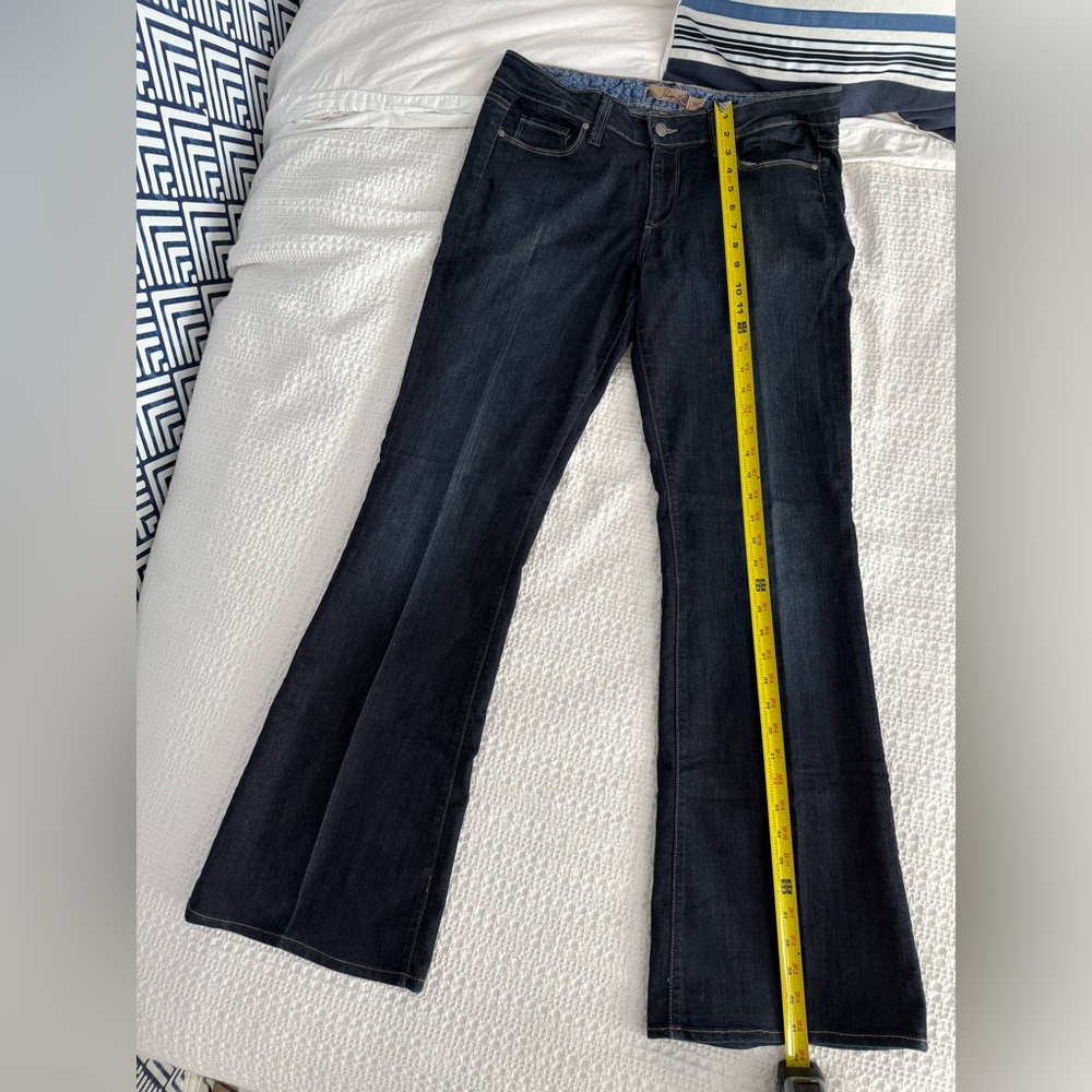 Paige flare women’s jeans size 32 dark wash